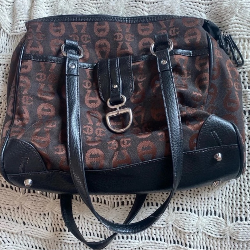 Etienne Aigner Leather Handbag